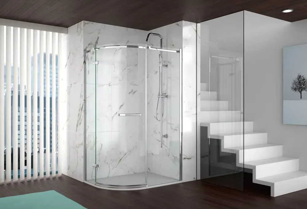 Merlyn 8 Series Frameless 1 Door Offset Quadrant Shower Cubicle With Tray Option 3 Merlyn 8 Series Frameless 1 Door Offset Quadrant Shower Cubicle With Tray Option
