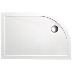 Ex Bathstore Slip-Resistant Offset Quadrant Shower Tray 1100x800mm Left & Right
