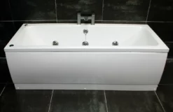 1700mm X 700mm Double Ended Square Bath With 6 Jet Or 11 Jet Whirlpool