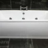 1800 X 800mm Double Ended Square Bath + 6 Jet Whirlpool Spa -Comparethebathroom Shop 1800 x 800mm Double Ended Square Whirlpool Bath 6 Jet Spa Whirlpool Jacuzzi 321996915066 JPG