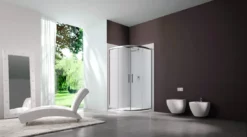 Merlyn 6 Series 2 Door Quadrant With Tray Option // 3 Sizes – 800 / 900 / 1000mm