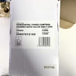 3 Control Thermostatic Valve (With No Backplate KIT) By Crosswater For Bathstore -Comparethebathroom Shop 3 Valve Showerbath Bathstore p3 jpg webp
