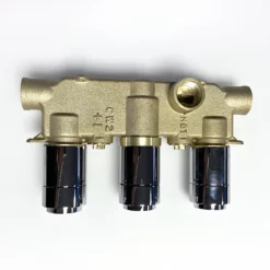 3 Control Thermostatic Valve (With No Backplate KIT) By Crosswater For Bathstore -Comparethebathroom Shop 3 Valve Showerbath Bathstore p4 jpg webp