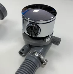 Pressfill Overflow Bath Filler & Waste With Thermostatic Deck Mounted Valve -Comparethebathroom Shop 531009 Pressfill Double Ended Bath Filler Integrated Bath Waste 5 jpg webp 1