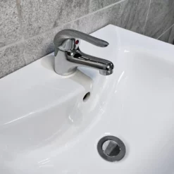 550mm Cloakroom Bathroom Vanity Basin Sink Unit + Toilet Set Suite + Tap Option -Comparethebathroom Shop 550 St Moritz Cityspace Tap jpg webp