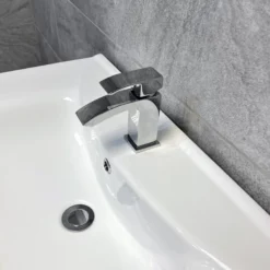 1250mm Ash Grey Finish Bathroom Furniture Vanity Set Basin Sink + Toilet Option 24 1250mm Ash Grey Finish Bathroom Furniture Vanity Set Basin Sink + Toilet Option -Comparethebathroom Shop 750 Ash Grey WC STD Pan Tap jpg webp