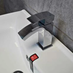 750mm Designer Walnut Oak Vanity Basin Sink Storage Unit Bathroom 13 750mm Designer Walnut Oak Vanity Basin Sink Storage Unit Bathroom -Comparethebathroom Shop 750 Athens Unit Basin waterfall tap