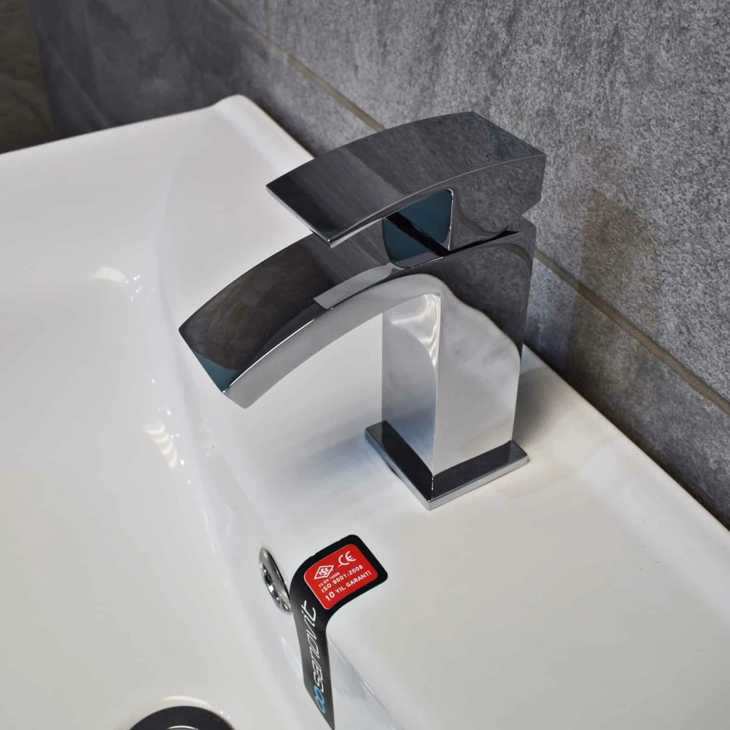 750mm Designer Walnut Oak Vanity Basin Sink Storage Unit Bathroom 6 750mm Designer Walnut Oak Vanity Basin Sink Storage Unit Bathroom - Image 4