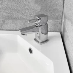 Alpine Duo 420mm Corner Cloakroom Vanity Unit With Sindee Rimless Toilet Suite -Comparethebathroom Shop Alpine Duo 420mm Corner Vanity Unit Tap jpg webp