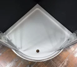 Aqualux Quadrant Shower Tray 900x900mm Low Profile Slimline + Waste Option -Comparethebathroom Shop Aqualux 800 x 800mm Quadrant Shower Tray Low Profile Slim 322254356364 2 JPG 1