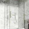 Dawn Asteria Brushed Brass Right Hand Sliding Shower Door 1 Dawn Asteria Brushed Brass Right Hand Sliding Shower Door -Comparethebathroom Shop Asteria Brass RH