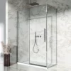 Dawn Asteria Chrome Finish Left Hand Sliding Shower Door -Comparethebathroom Shop Asteria Chrome LH jpg webp