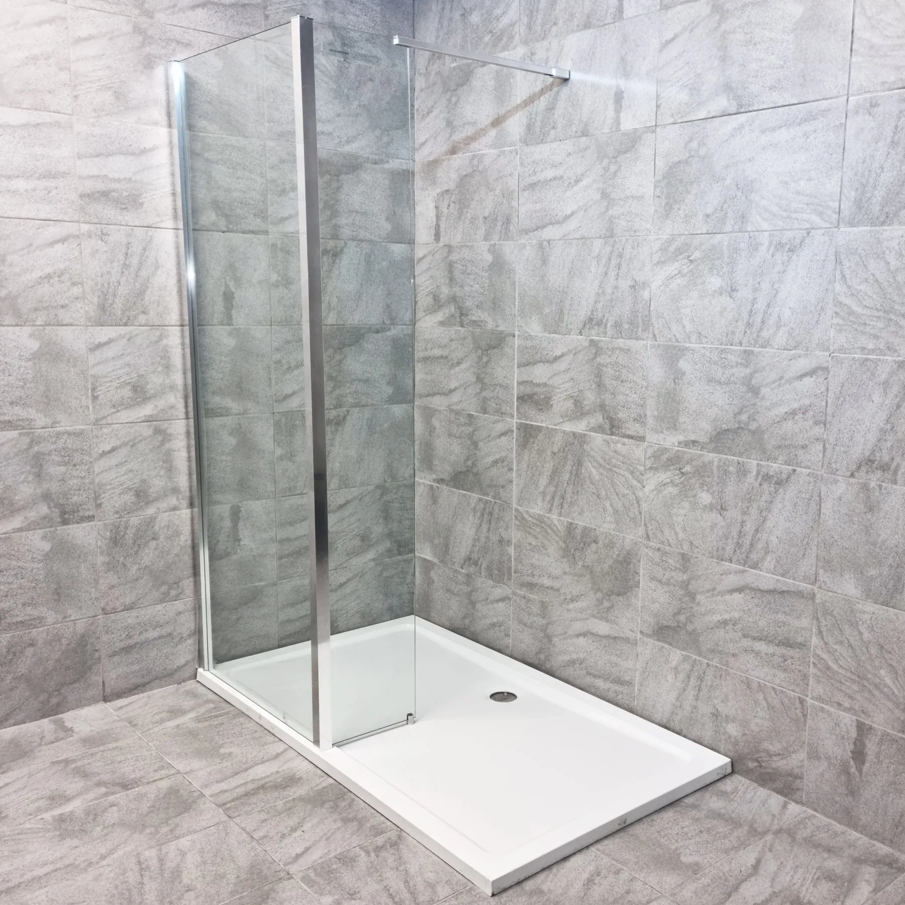Atlas 1400 Walk In Shower + Flipper Panel Optional Tray & Showers Ex Bath Store 3 Atlas 1400 Walk In Shower + Flipper Panel Optional Tray & Showers Ex Bath Store