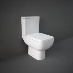 Rak Series 600 Toilet Inc Soft Close Seat Short Projection Compact Toilet WC