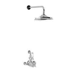 Grand Traditional Style Chrome Exposed Shower Valve Optional Shower Head & Arm -Comparethebathroom Shop Bathstore Grand Shower 2 jpg webp