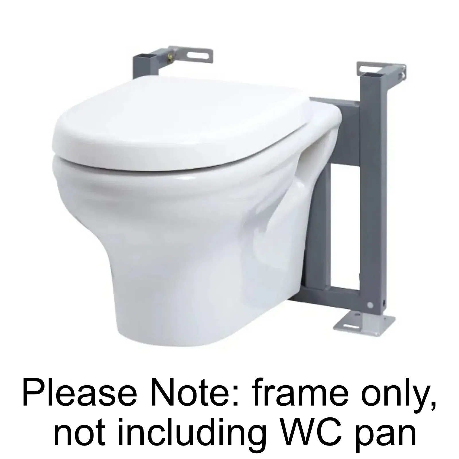 Wall Hung Bathroom Toilet S-Frame For Use With Wall Hung Toilets Ex-Bathstore 4 Wall Hung Bathroom Toilet S-Frame For Use With Wall Hung Toilets Ex-Bathstore - Image 2