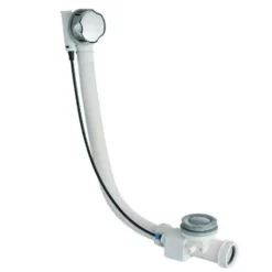 Inline Shallow Bath Trap Pop Up Waste & Overflow Ex-Bathstore