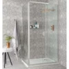 Benchmark Modern 1100mm Sliding Shower Door Chrome Frame 1 Benchmark Modern 1100mm Sliding Shower Door Chrome Frame -Comparethebathroom Shop Benchmark 1100mm Sliding Shower Door 536630 jpg webp 1