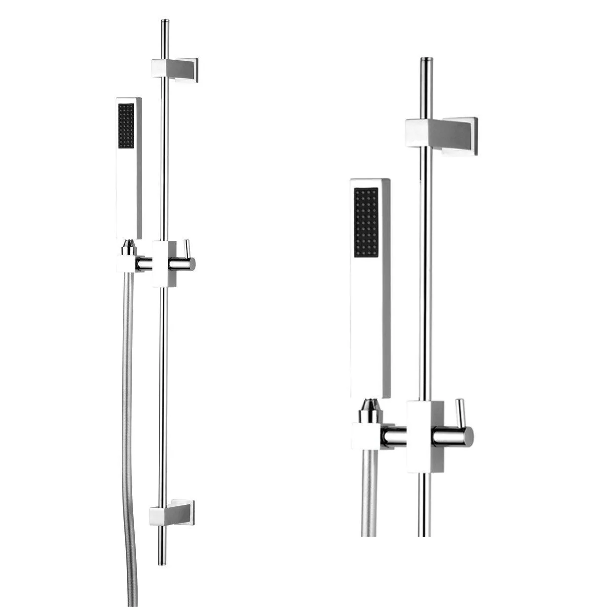 Eva Square Style Manual Shower Valve Set Combi Suitable Modern Style 7 Eva Square Style Manual Shower Valve Set Combi Suitable Modern Style - Image 5