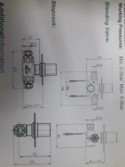 Bristan Rare Thermostatic Concealed Shower Blender Valve And Stop Cock Save 90% 16 Bristan Rare Thermostatic Concealed Shower Blender Valve And Stop Cock Save 90% -Comparethebathroom Shop Bristan Rare Thermostatic Concealed Shower Blender Valve And Stop Cock Save 90 324181894129 6 JPG webp