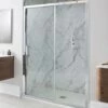 Crosswater Elite 1400mm Single Slider Shower Door 2 Crosswater Elite 1400mm Single Slider Shower Door -Comparethebathroom Shop CROSSWATER ELITE SLIDING DOOR 1 DECEMBER 18