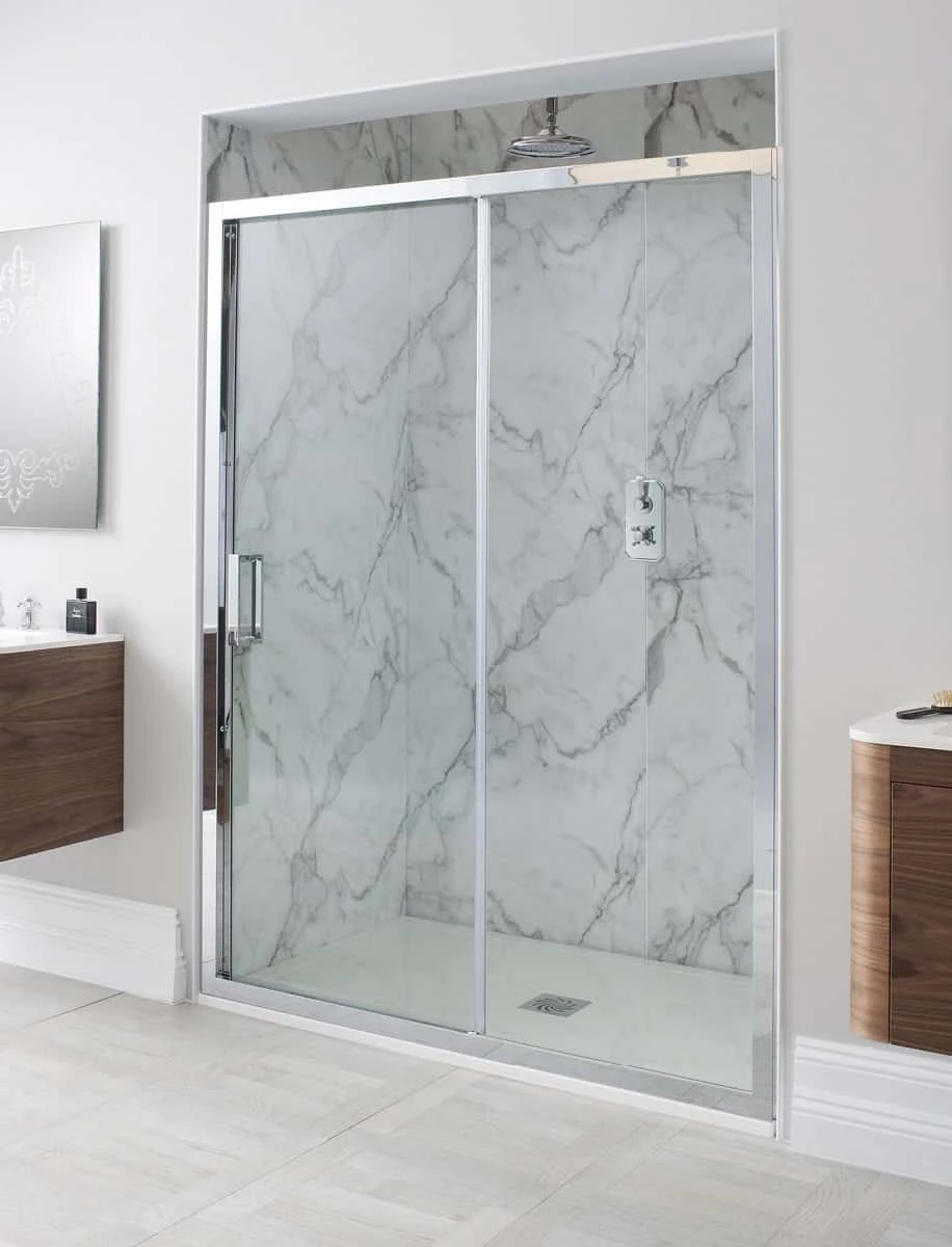 Crosswater Elite 1400mm Single Slider Shower Door 3 Crosswater Elite 1400mm Single Slider Shower Door