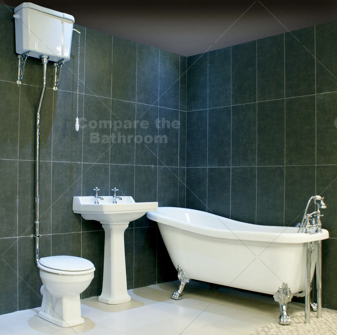 Premier® Carlton High Level Traditional Toilet WC Victorian + FREE Soft Close Seat 7 Premier® Carlton High Level Traditional Toilet WC Victorian + FREE Soft Close Seat - Image 5