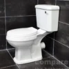 Carlton Richmond Close Coupled Toilet Including Soft Close Seat Traditional WC -Comparethebathroom Shop Carlton Traditional Victorian Toilet Basin Sink Set Bathroom Suite WC Inc Seat 222481875026 6 JPG