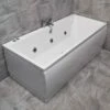 Suzie Slim Rim Square Centre Tap Hole Whirlpool Spa Bath 6 Or 11 Jets 1 Suzie Slim Rim Square Centre Tap Hole Whirlpool Spa Bath 6 Or 11 Jets -Comparethebathroom Shop Centre Tap Hole Bath Whirlpool 6H Overview