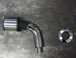 Chrome Shower Fixed Head Single Spray Silver Finish