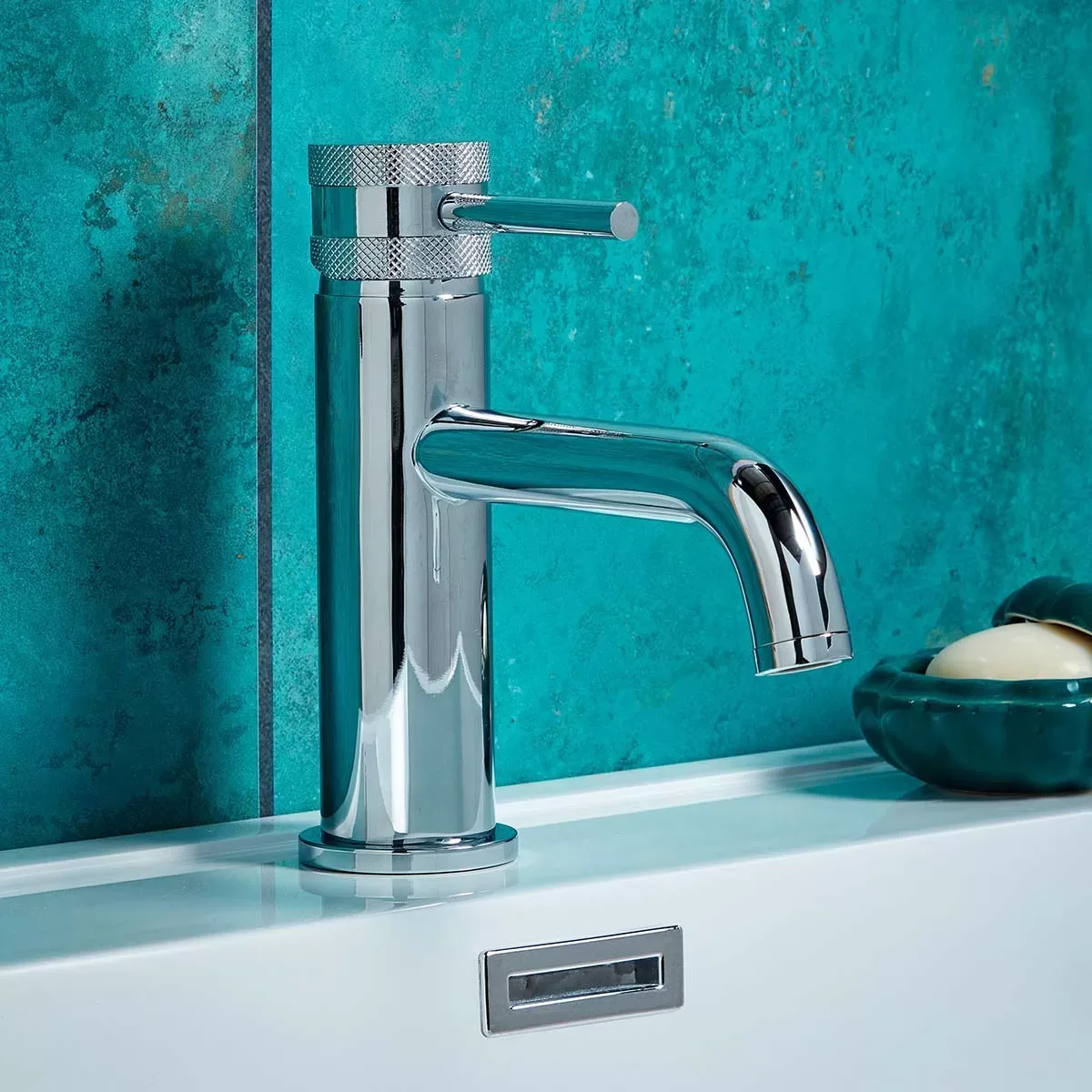Core Chrome Finish Modern Round Style Mono Basin Mixer Bathroom Tap 4 Core Chrome Finish Modern Round Style Mono Basin Mixer Bathroom Tap - Image 2
