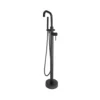 Core Matt Black Modern Round Style Freestanding Bath Shower Mixer Bathroom Tap -Comparethebathroom Shop Core NU 017 1 jpg webp