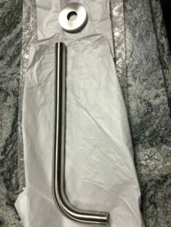 Crosswater Brushed Stainless Steel Wall Mounted Shower Head Arm 8 Crosswater Brushed Stainless Steel Wall Mounted Shower Head Arm -Comparethebathroom Shop Crosswater Brushed Stainless Steel Wall Mounted Shower Head Arm 224306870832 2