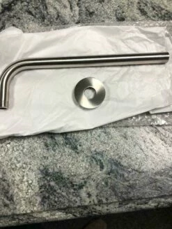 Crosswater Brushed Stainless Steel Wall Mounted Shower Head Arm 9 Crosswater Brushed Stainless Steel Wall Mounted Shower Head Arm -Comparethebathroom Shop Crosswater Brushed Stainless Steel Wall Mounted Shower Head Arm 224306870832 3