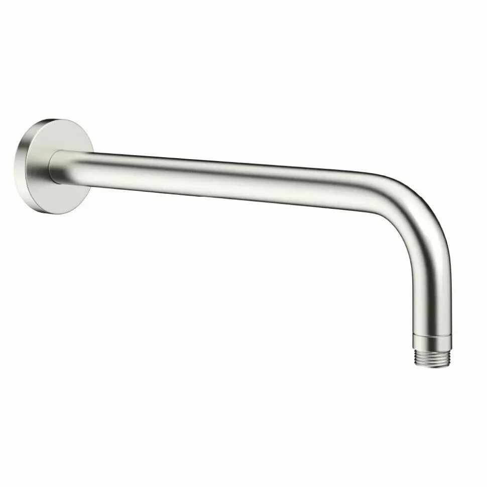 Crosswater Brushed Stainless Steel Wall Mounted Shower Head Arm 4 Crosswater Brushed Stainless Steel Wall Mounted Shower Head Arm - Image 2