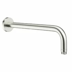 Crosswater Brushed Stainless Steel Wall Mounted Shower Head Arm