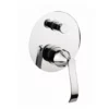 Majestic Single Lever Manual Concealed Shower Valve With Diverter By Crosswater 1 Majestic Single Lever Manual Concealed Shower Valve With Diverter By Crosswater -Comparethebathroom Shop Crosswater Majestic Modern Style Chrome Manual Shower Valve with Diverter 330865085477 3 JPG