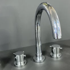 Crosswater Mike Pro 3 Tap Hole Bath Filler Tap Chrome Clearance MC330DC
