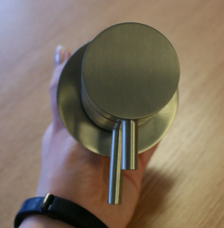 Crosswater Contemporary Thermostatic Concealed Shower Valve Brushed Steel Finish 8 Crosswater Contemporary Thermostatic Concealed Shower Valve Brushed Steel Finish - Image 6