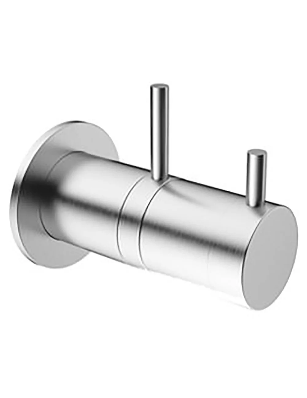 Crosswater Contemporary Thermostatic Concealed Shower Valve Brushed Steel Finish 3 Crosswater Contemporary Thermostatic Concealed Shower Valve Brushed Steel Finish