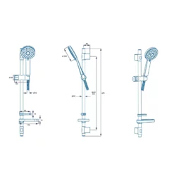 Croydex Matrix 3 Function Shower Set Inc Shower Head + Adjustable Riser Rail 7 Croydex Matrix 3 Function Shower Set Inc Shower Head + Adjustable Riser Rail -Comparethebathroom Shop Croydex Matrix 3 Function Shower Set 447993 2 jpg webp