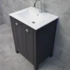 Derby 600mm Bathroom Storage Vanity Unit Basin Sink β Dark Grey 1 Derby 600mm Bathroom Storage Vanity Unit Basin Sink β Dark Grey -Comparethebathroom Shop Derby 600mm Dark Grey Vanity Unit SBMSFS600DGO 2 Apr 18 jpg webp 1