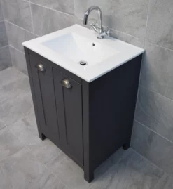 Derby Vanity Sink Basin Storage Unit + Toilet Bathroom Suite – Dark Grey 14 Derby Vanity Sink Basin Storage Unit + Toilet Bathroom Suite – Dark Grey -Comparethebathroom Shop Derby 600mm Dark Grey Vanity Unit SBMSFS600DGO 2 Apr 18 jpg webp