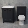 Derby Vanity Sink Basin Storage Unit + Toilet Bathroom Suite – Dark Grey 2 Derby Vanity Sink Basin Storage Unit + Toilet Bathroom Suite – Dark Grey -Comparethebathroom Shop Derby Dark Grey Vanity WC Unit Set 2 Comp Apr 18 jpg webp