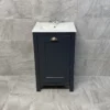 Derby 500mm Traditional Style Vanity Unit – Indigo Blue Oak – Optional Tap -Comparethebathroom Shop Derby 500 Cloak Indigo Blue Front jpg webp