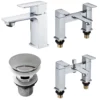 Freya Square Style Tap Sets Range – Basin Tap – Bath Tap – Bath Shower Mixer 2 Freya Square Style Tap Sets Range – Basin Tap – Bath Tap – Bath Shower Mixer -Comparethebathroom Shop Design F Composite All