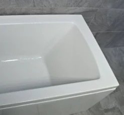 L Shaped Square Shower Bath With Screen And Panel – Left Hand Option 15 L Shaped Square Shower Bath With Screen And Panel – Left Hand Option -Comparethebathroom Shop Erika L Shaped bath head jpg webp 1