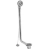 Exposed Freestanding Bath Waste Chrome Finish Retainer Plug Chrome On Brass -Comparethebathroom Shop Exposed Freestanding Bath Waste Chrome Finish Retainer Plug Chrome On Brass 330926473238 JPG