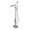 Floor Standing Freestanding Square Waterfall Bath Shower Mixer Waterfall Tap -Comparethebathroom Shop Floor Standing Freestanding Square Waterfall Bath Shower Mixer Waterfall Tap jpg 1