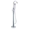 Freestanding Floor Standing Bath Shower Mixer Tap Chrome 2 Freestanding Floor Standing Bath Shower Mixer Tap Chrome -Comparethebathroom Shop Freestanding Floor Standing Bath Shower Mixer Tap Chrome Lifetime Guarantee SQ